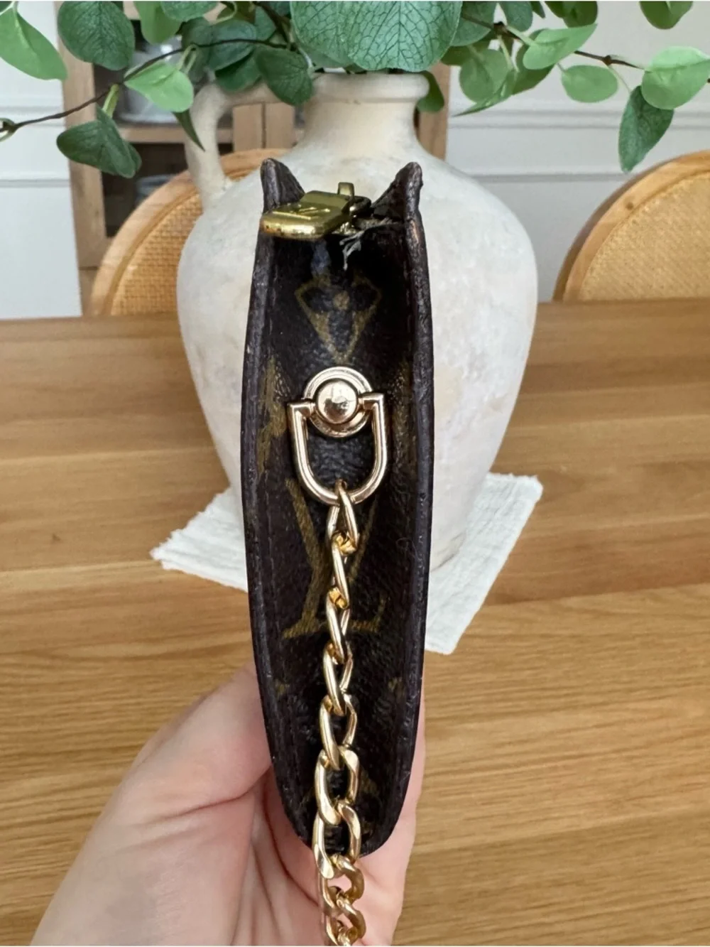 ✅AUTH✅Louis Vuitton Brown Monogram MINI BAG